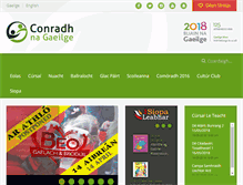 Tablet Screenshot of cnag.ie